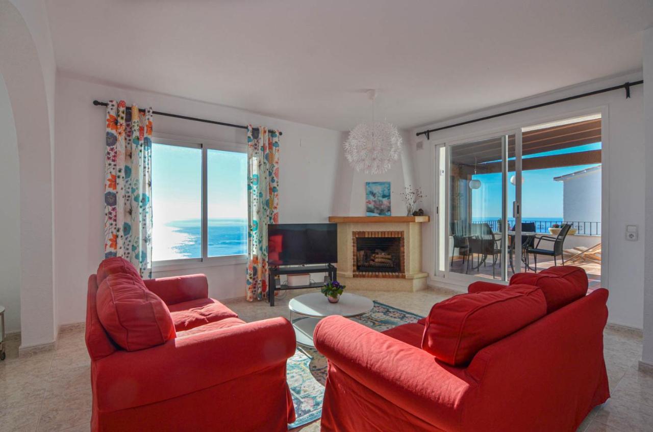 Apartment Penthouse Cumbre Del Sol Бенитачель Экстерьер фото